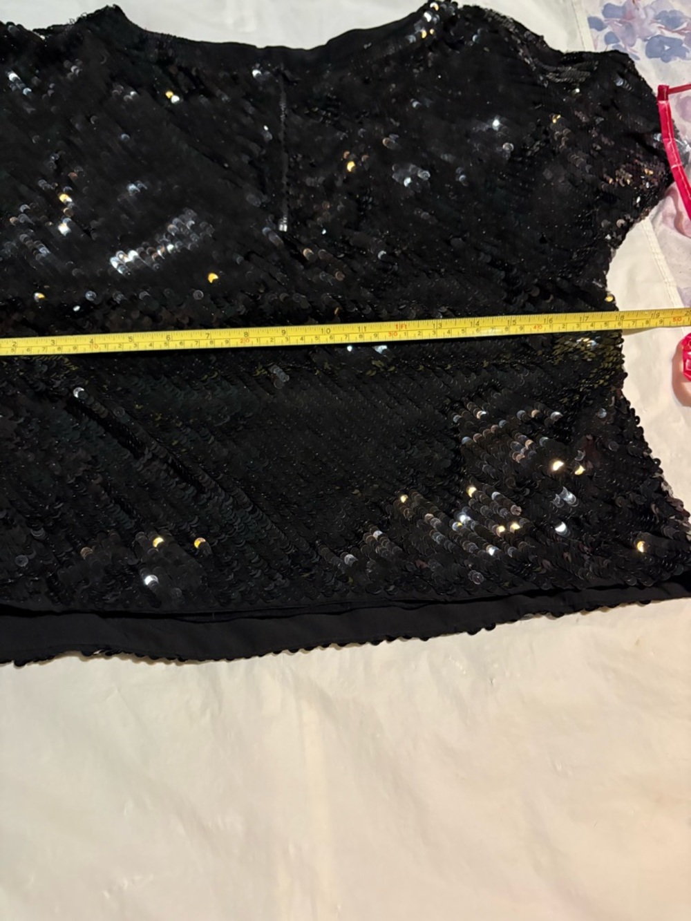 Alice & Olivia Vintage Sequin Top - Picture 10 of 11